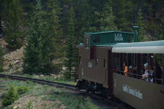 the Leadville, Colorado and Southern excursion train
